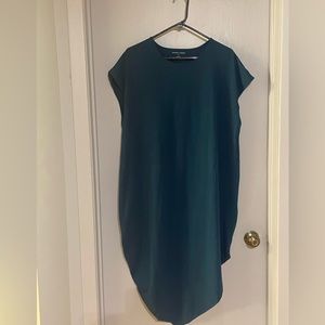 Universal standard Geneva dress blue green petite M